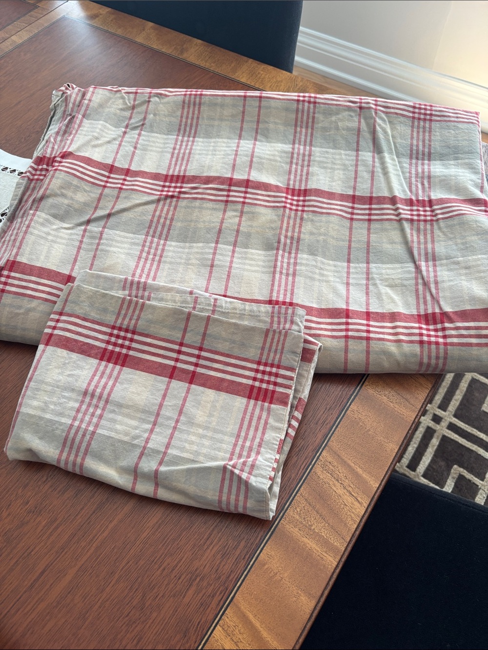 Single bed duvet cover and pillow sham